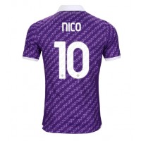 Fiorentina Nicolas Gonzalez #10 Replika Hemmatröja 2023-24 Kortärmad